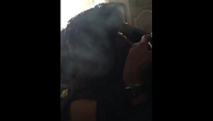 WIFE MAKE THOT SLURP BBC AFTER SMOKE SESSION IN GHETTO/ MARTIN LUTHER THANG