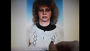 Sasha Masturbates on the photo of my wife Olya! 6-11
