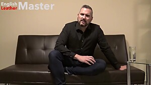 DILF Bull in black shirt and leather shoes tells you about making you a cuck PREVIEW