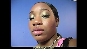 SUPER SLOOPY EBONY GF BLOWJOB 10