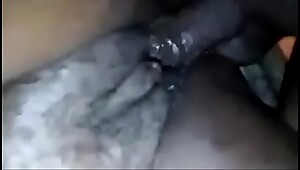 Fucking my thick black ebony wife