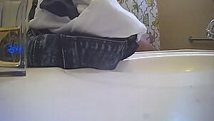 Wifes Black tits on hidden cam