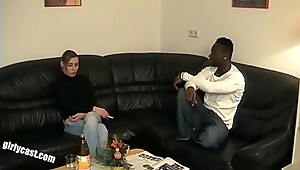 Nici'_s BBC surprise! Her first time with a black man