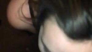 Girlfriend sucking a stranger's BBC